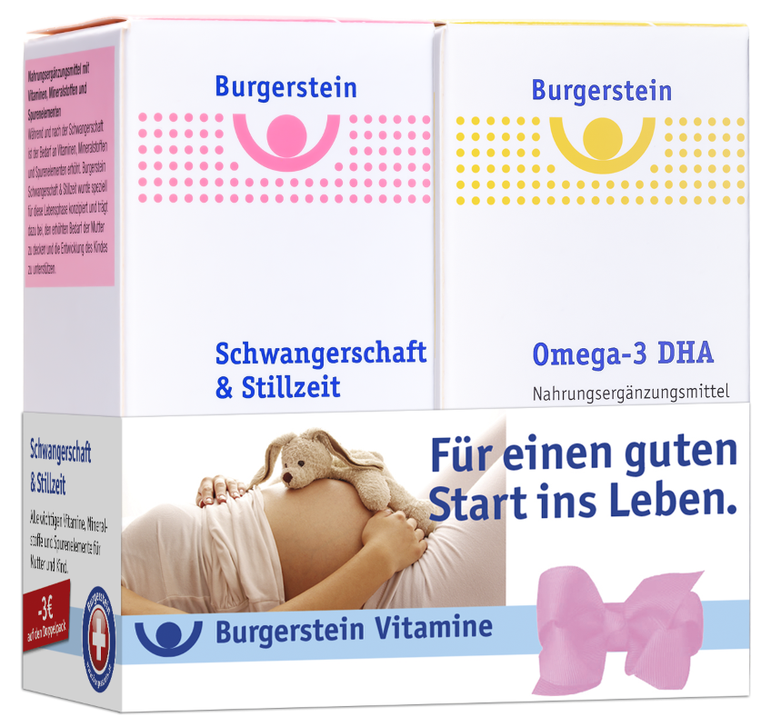 Schwangerschaft&Stillzeit + Omega-3 DHA 